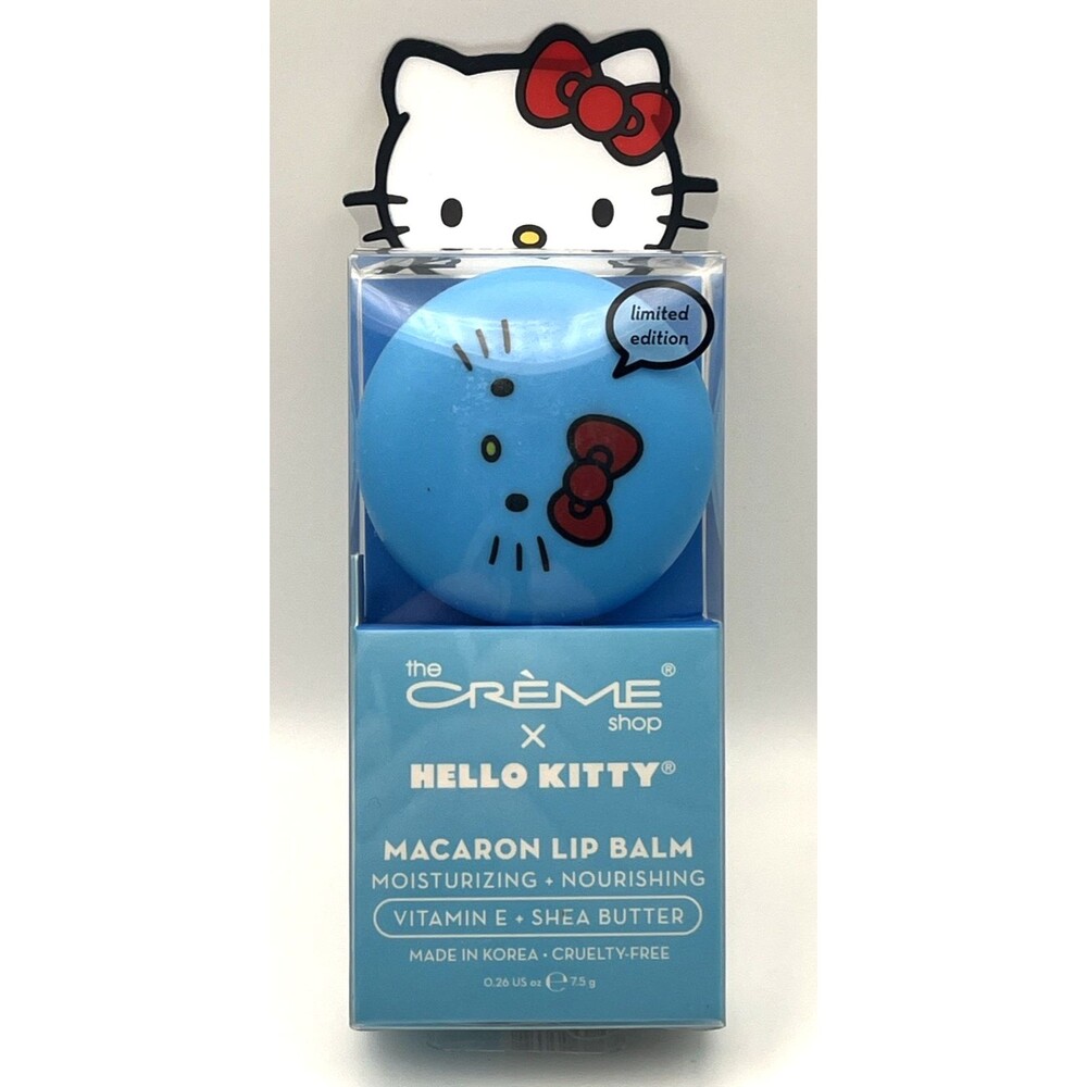 The Creme Shop x Hello Kitty Macaron Lip Balm NEW